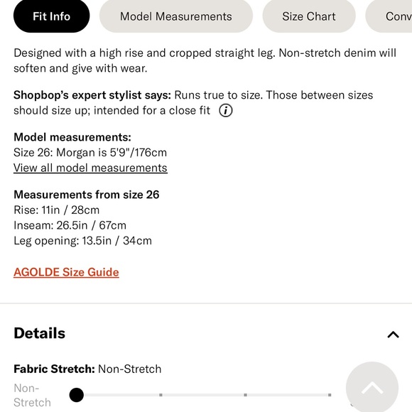 Agolde Riley Crop - Picture 8 of 11